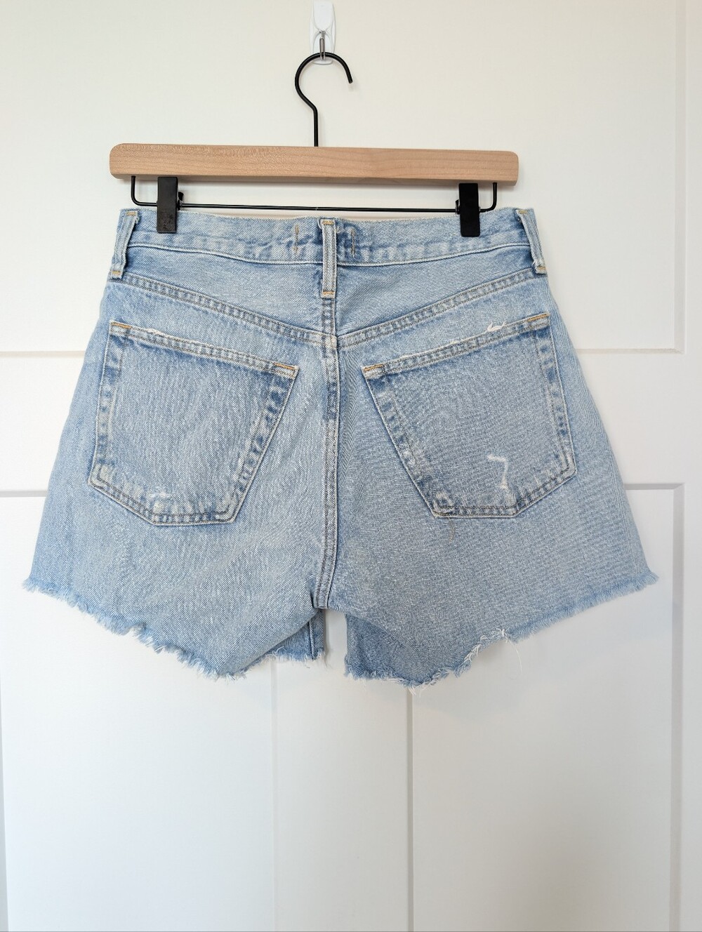 Agolde Parker Long Shorts - Picture 4 of 11